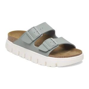 Birkenstock Arizona Papillio Platform Sandal in Sage - Size 10